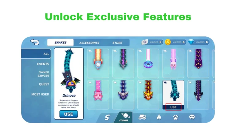 snake io unblocked features