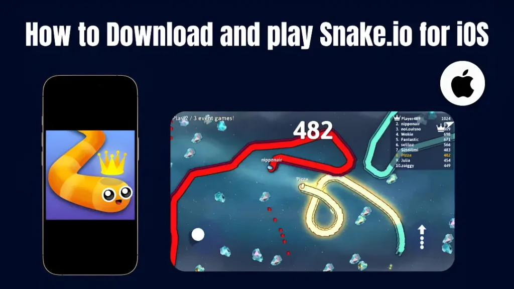 How to dowanload and play Snake.io for iOS