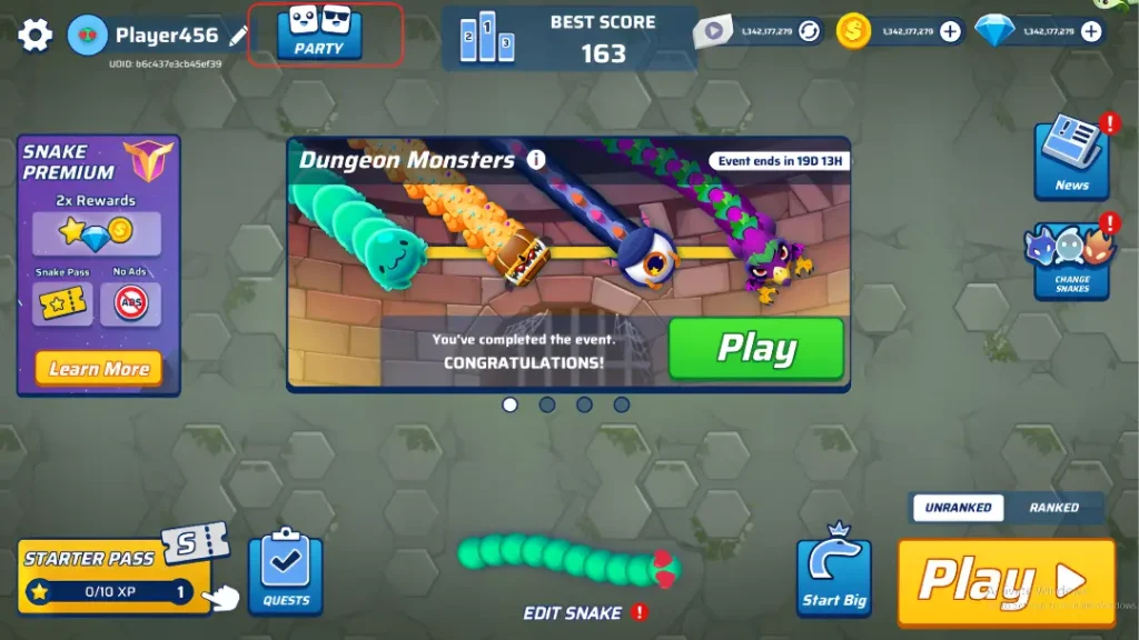 How to play snake.io With Friends - image